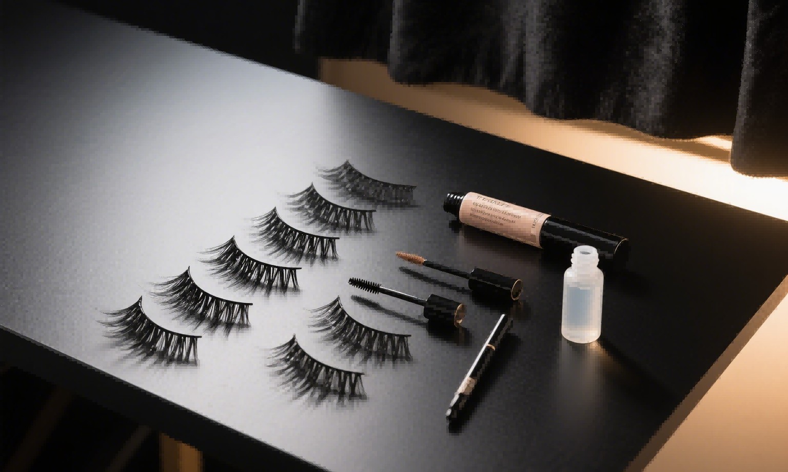 False Eyelashes for Christmas: Festive Glitter and Jewel-Toned Designs
